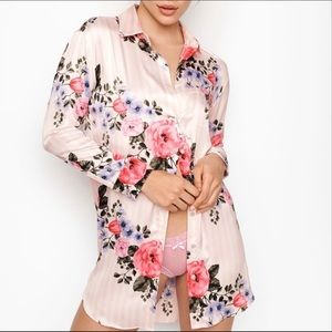 Victoria’s Secret Satin Sleep Shirt/Night Gown